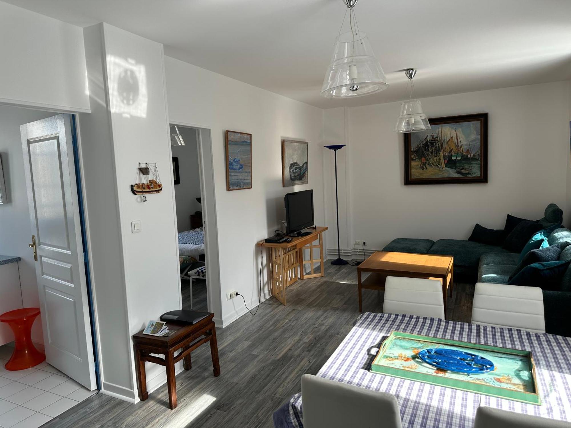 Gite Du Moulin - Appartement Plein Centre Ville - Spacieux 2P - 1Er Etage Maison De Pecheur A 100M De La Plage Ле-Кротуа Екстер'єр фото